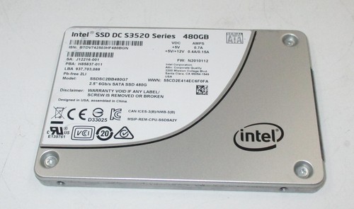 Ssd intel 480 s3520 - 480,