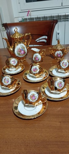 Antico servizio caffè - antico,