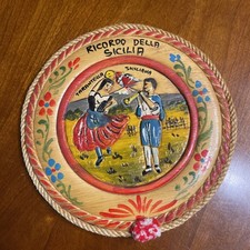 Vintage FOLK  ART Sicilian