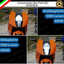 Conversione faro led per ktm - faro,