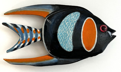 Scultura arte parete legno - parete,