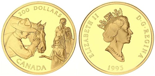 Canada 200 dollari - dollari, 1993