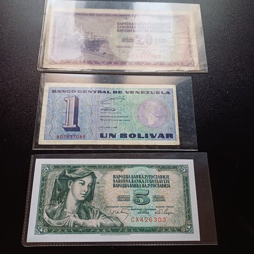 Lotto banconote estere - lotto,