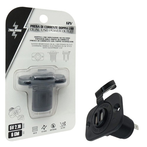 Presa usb doppia incasso per - usb,