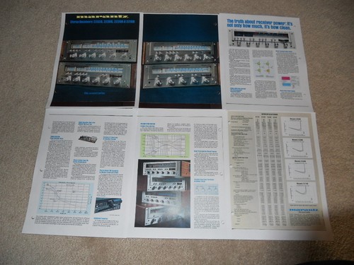 Brochure ricevitore marantz - brochure,