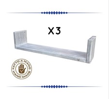 SET 3 MENSOLE DA PARETE IN