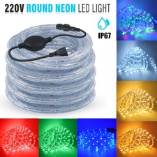 Tubo luminoso led 230V tubo luminoso IP65 giardino esterno festa Natale 1-25m