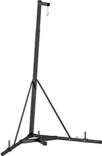 Supporto Sacco da Boxe Regolabile in Altezza e Autoportante 170x90x182-225 Nero 