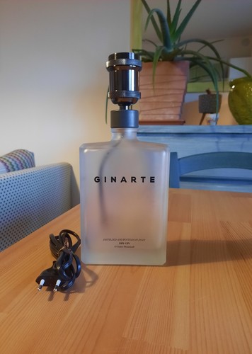 Lampada artigianale bottiglia