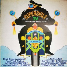 AA.VV. Supersigle TV Vol. 3 LP Vinile 33 Giri Prima Stampa Ita 1979