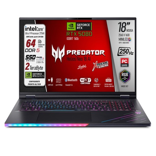 Acer predator helios ai - predator, 18"