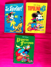 LOTTO CLASSICI WALT DISNEY 32 36 37 IO TOPOLINO WEST PAPERIN FURIOSO 1969  1970