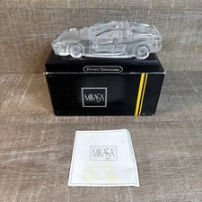 1984 FERRARI TESTAROSSA PIOMBO CRISTALLO CLASSICI CON ESPOSITORE LEGNO MIKASA 7”
