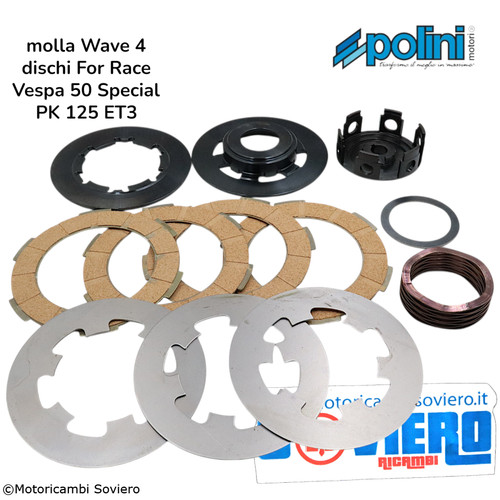 Kit frizione polini - polini, molla