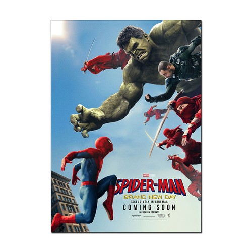 Spider man locandina film - -,