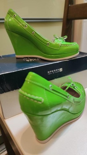 Tacchi donna sperry verde - tacchi,