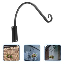  1 set di fioriere per balcone gancio metallico staffa a pianta di fioriera a