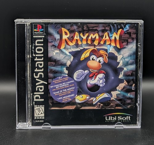 Rayman playstation ps1 black - rayman,