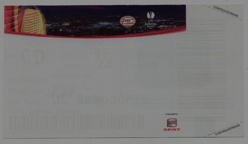 Biglietto psv eindhoven - biglietto, ec