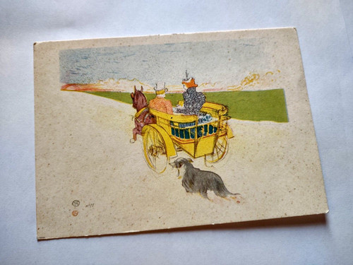 Cartolina toulouse lautrec - cartolina, toulouse-lautrec