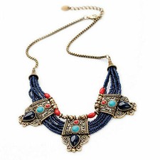 Collana donna perline riso