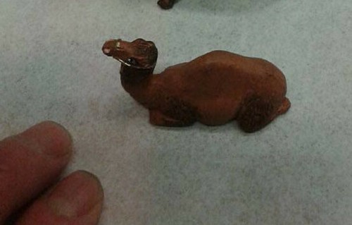 Cammelli animali terracotta - 2,