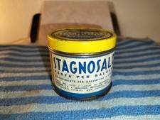 Scatola Barattolo Contenitore di Latta Vintage Pasta Stagnosald Per Saldare Viky