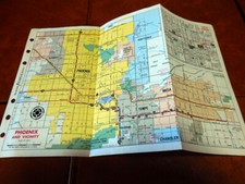 Filofax Phoenix & Tucson Map like new rare