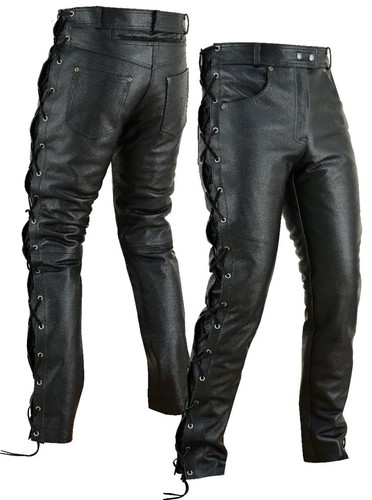 Pantaloni moto donna - , pelle