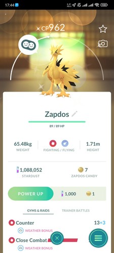 Shiny galarian zapdos sotto - galarian,