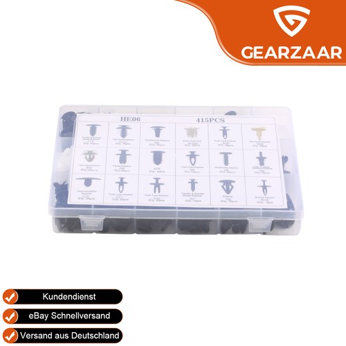 Kit clip fissaggio paraurti - kit,