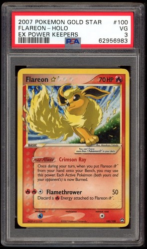 Flareon gold star 100 108 - star, 100/108
