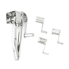  5 pz / set grattugia formaggio in acciaio inox tenuto in mano taglierina