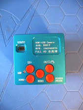 Camera Microscope HDMI + Lentille Barlow 0.75 - 1080p60