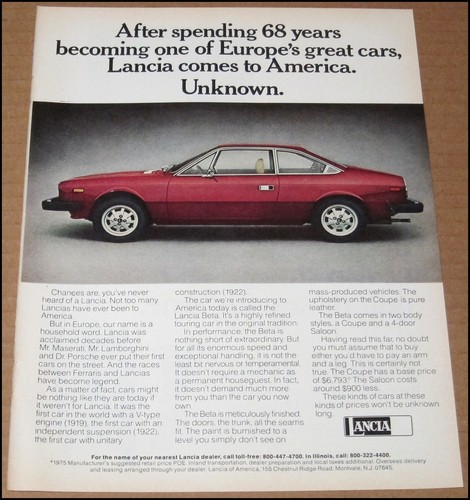 Lancia beta 1975 - beta,