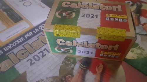 Box calciatori panini 2020 - box, 2020-21