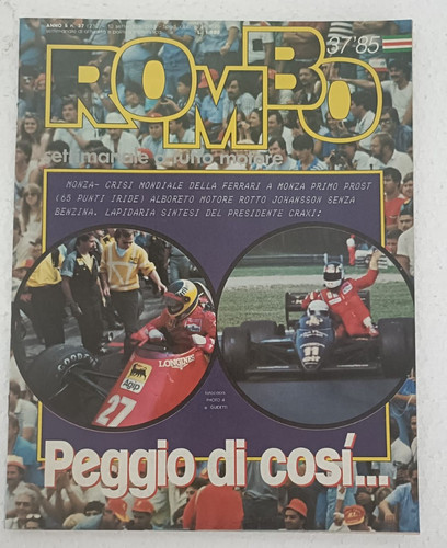 Rombo rivista 1985 - rombo, n.