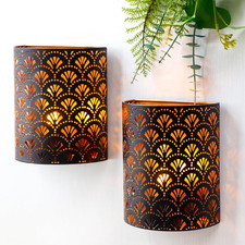 Set Di 2 Lampade Alimentate a