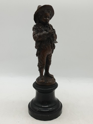 Statua bronzo pastorello - statua,