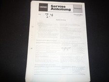 Manuale di servizio schema