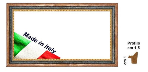 Cornice legno noce interno - legno,