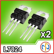 2X 7824 Regolatore Tensione