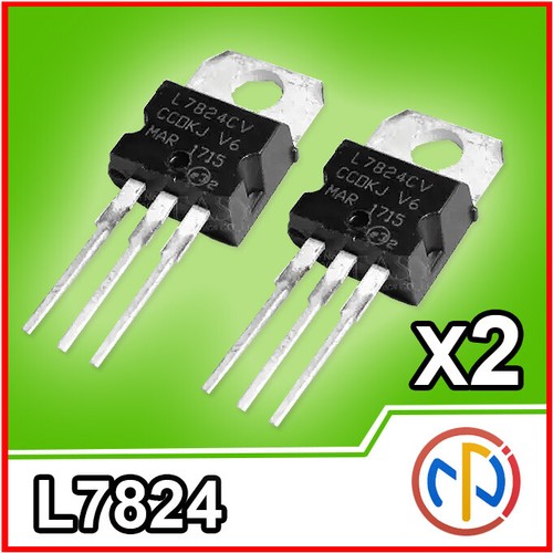 7824 regolatore tensione - 2x,