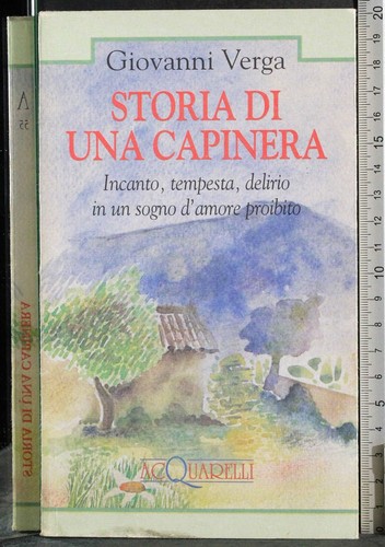 Storia una capinera - storia, di