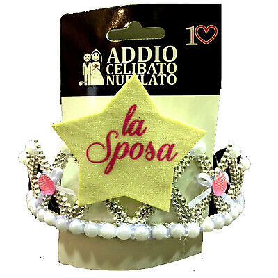 Coroncina addio nubilato - addio,