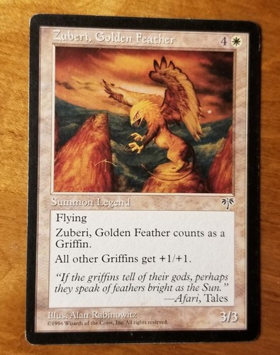 Mtg zuberi golden feather - 1x,