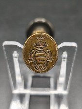Sigillo antico con stemma nobiliare, Old Seal