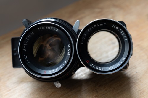 Mamiya sekor 105 tlr - d, mm