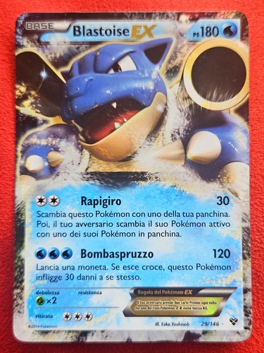 Carta pokemon blastoise - pokemon,