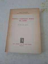FONETICA E MORFOLOGIA STORICA